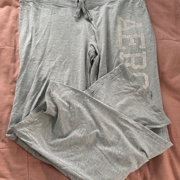 2000s vintage Aero Gray Lounge Pants - Picture 2 of 5